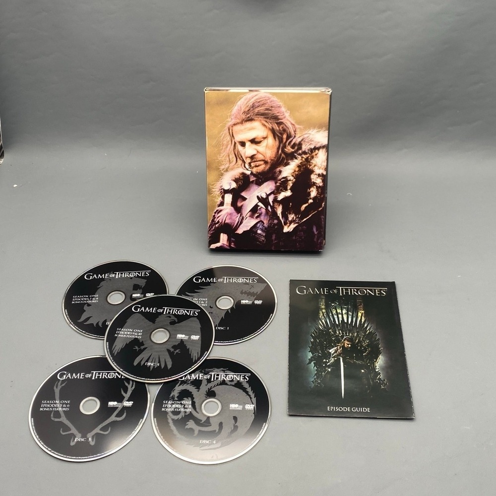 Game of Thrones: Complete First 1st Season 1 (Blu-ray Disc, 2014, 5-Disc Set)